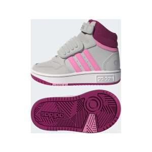 Hoops Mid 3.0 Ac I Adidas gyerek utcai cipő fehér/pink 22-es méretű 80535949 Adidas Utcai - sport gyerekcipők