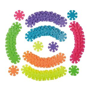 Piese colorate de construcție Galt Mini Octons, 72 de piese - Jocuri creative și de construcție