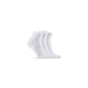 Core Dry Mid 3 pár Craft unisex zokni fehér 43/45-ös méretű 80486114 