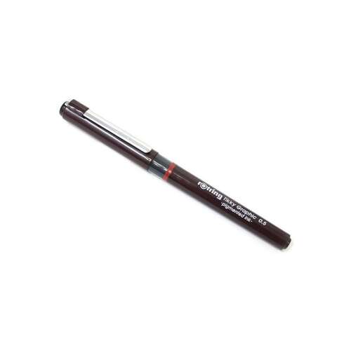 Rotring Tikky Graphic 0,5 mm bordó tűfilc