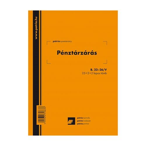 Office Depot B.22-26/V A5 25x2+2 Blatt bestehend aus dem Formular "Kassenabschluss". 123212146