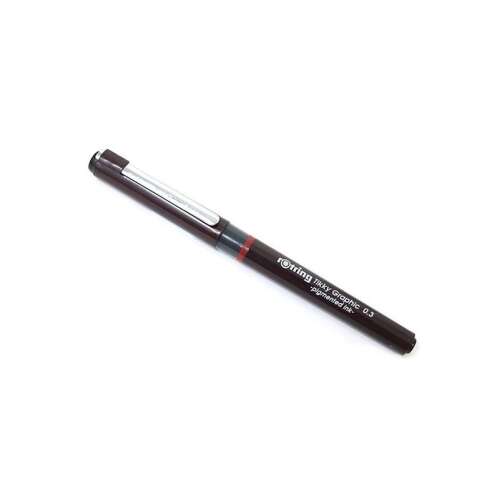 Rotring Tikky Graphic 0,3 mm burgunder technischer Stift
