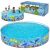 Bestway 244cm Fast Set Pool mit Verpackung und Produktansicht