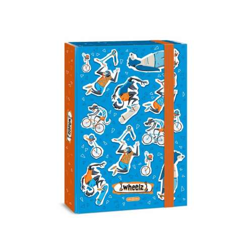 Cutie Ars Una Wheelz A4 cu un design colorat cu animale pe roți