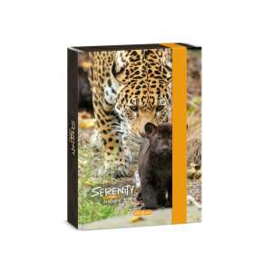 Ars Una Serenity Nature A5-ös füzetbox jaguár mintával - Füzetbox