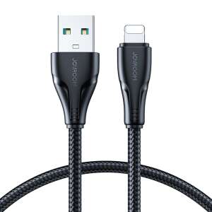 Joyroom USB cable - Lightning 2.4A 0.25 m black (S-UL012A11)