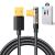 Joyroom USB C cable side - USB for fast charging and data transfer 3A 1.2 m black (S-UC027A6) 73437460