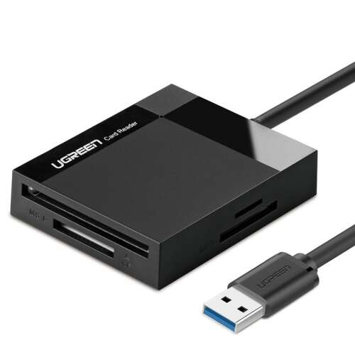 Ugreen USB 3.0 4-in-1 Kartenleser, schwarz