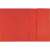 Leitz Recycle A4 red 3-pocket folder, open, showing pockets