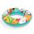 Bestway penguin inflatable ring for kids, 51 cm diameter, colorful design with penguins and tropical motifs