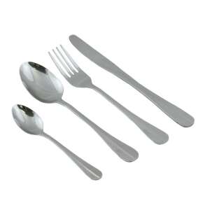 Set de tacâmuri din oțel inoxidabil, furculiță, cuțit, lingură, linguriță - Tacâmuri