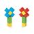 Geomag MagiCube magnetic building blocks flower creations