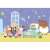 Clementoni SuperColor Maxi Puzzle - Peppa Pig 104 dielikov, zobrazujúce Peppa Pig a jej priateľov v nemocničnej izbe