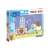 Clementoni SuperColor Maxi Puzzle - Peppa Pig 104 pieces, featuring Peppa Pig and her friends in a hospital room