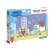 Clementoni SuperColor Maxi Puzzle - Peppa Pig 104 pieces, featuring Peppa Pig and her friends in a hospital room
