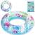 Bestway Summer Swirl úszógumi, felfújható gyűrű színes mintával, 91 cm