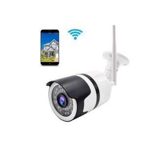 Outdoor smart wifi security camera with night vision, motion detection, and two-way audio - Nonbrand Security Camera