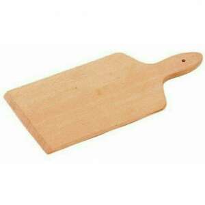 Drevená doska na krájanie s rukoväťou, 28x12 cm - Dosky na krájanie