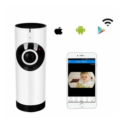 SmartHome 360 WiFi Security Camera with smartphone app, 1080p Full HD