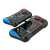 Sup X7M 3.5 inch handheld game console with two controllers connected, playing Battle City game