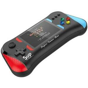 Sup X7M 3.5 inch handheld game console with controller, black, red, blue - Nonbrand Gaming Console