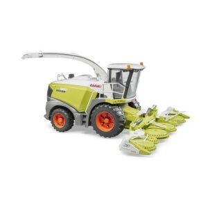 Bruder Claas Jaguar 980 tocător de furaje cu adaptor de porumb - Mașină de lucru pentru copii