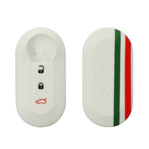 Osłona kluczyka do Fiata / Lanica - 3 przyciski, silikon, wielokolorowa, 44440.05