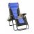 Delux Zero Gravity kék szék itallal és takaróval