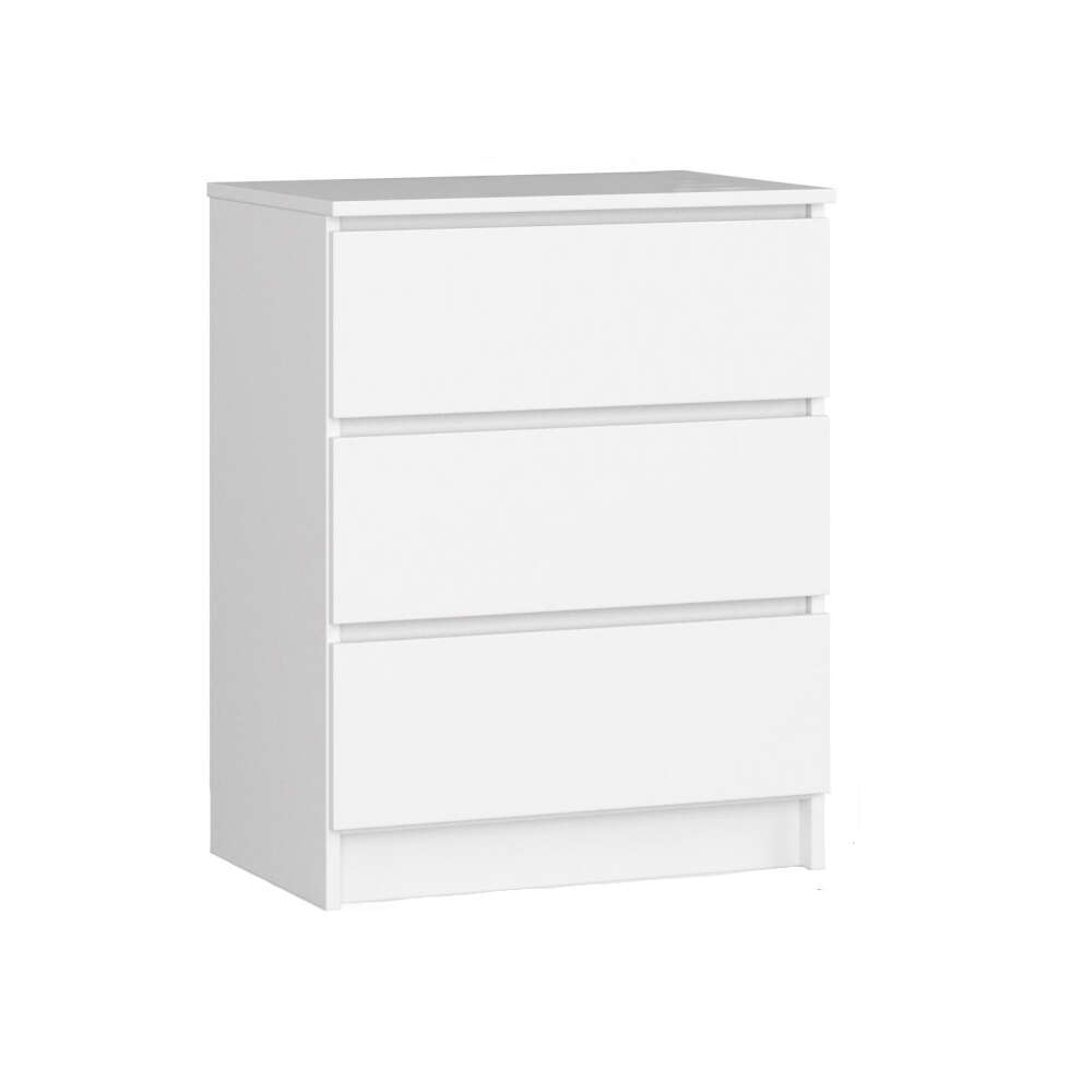 Timeless Tools 3-zásuková komoda biela 60*77*40 cm