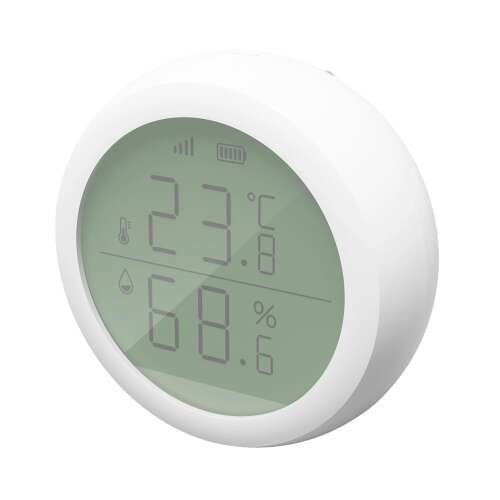 Tesla Smart Temperature and Humidity Sensor with LCD display