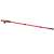 Red Nordic walking stick with cork handle, Energia brand