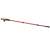 Red Nordic walking stick with cork handle, Energia brand