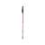 Red Nordic walking stick with cork handle, Energia brand