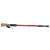 Red Nordic walking stick with cork handle, Energia brand