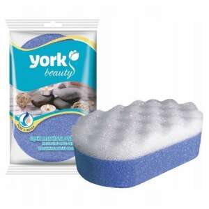 York Body Care ovális masszázs szivacs a bőrradírozáshoz és tisztításhoz - Mosogatószivacs
