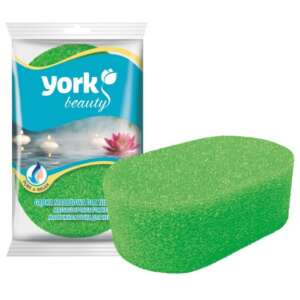 Burete de masaj York Body Care FOR HER, burete de baie verde - Bureti vase