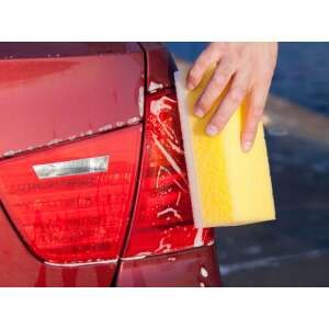 York Auto burete de spălat auto cu două fețe, utilizat pentru curățarea stopului auto - Bureti vase