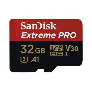 SanDisk Extreme PRO 32GB microSDHC memory card, UHS-I, V30, A1 - Photography, Video & Optic