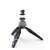 Мини трипод Manfrotto Pixi Xtreme с адаптер за GoPro, черен, разглобен