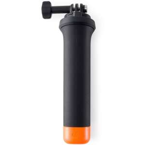 DJI Action 2 Floating Handle, black and orange, with a GoPro mount - DJI