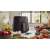 Philips Essential Airfryer HD9280/70, Black and Silver, 6.2L capacity, 2000W, with ingredients and smartphone