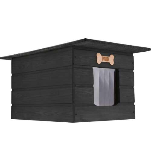 Cooles isoliertes Flachdach Doghouse mit Namensschild M - Multicolour