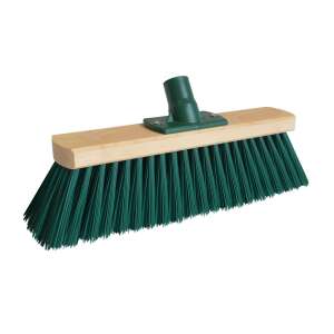 YORK GARDEN FROM THE DREAM 30cm Broom Head with Wooden Handle 73539393 - Cleaning