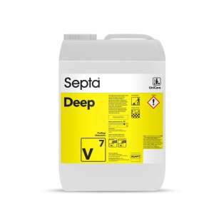 Septa Deep V7 10L Detergent pentru podele pentru suprafețe poroase cu curățare cu pad melaminic - Agent de curățare a podelelor