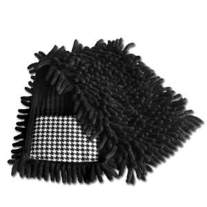 York Pepita microfiber mop pad, black, 1 piece - Mop head