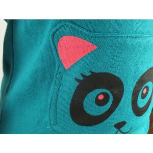 Hanorac Panda pentru fete Knot so Bad – 122/128 128378293 - Knot So Bad