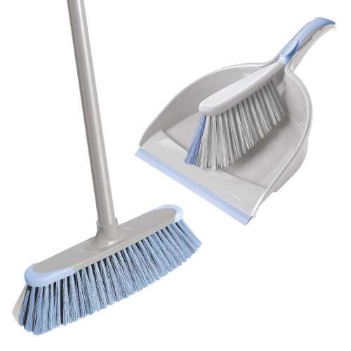 YORK BACTERIA STOP Cleaning Set with Telescopic Handle, Dustpan and Brush