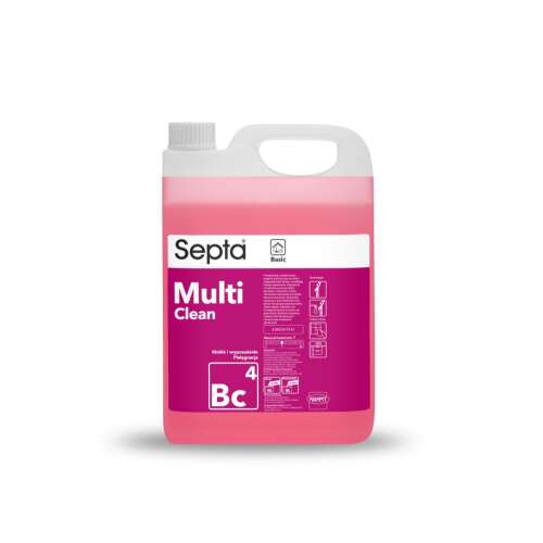 Septa Multi Clean BC4 concentrat de curățare pentru mobilier și echipamente, 5L
