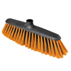 Eliza Azur 24cm-es seprű narancssárga sörtékkel, padló sepréséhez - Partvis fej