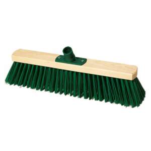 Hlava metly s dreveným podstavcom 40 cm - YORK - ZÁHRADA Z DREVA 90650191 - Čistiace zariadenia